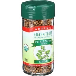 Organic Whole Coriander Seed ( 4 - 1.31 oz bottles )