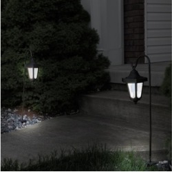Pure Garden Solar LED Hanging Coach Lanterns