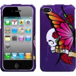 Insten Best Friend Purple Case For iPhone 4 4S