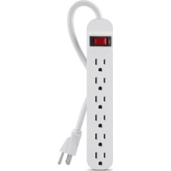 6-Outlet Power Strip with 3-Foot Power Cord 6-Outlet Power Strip with 3-Foot Power Cord