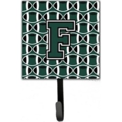 Carolines Treasures CJ1071-FSH4 Letter F Football Green & White Leash