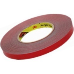 3-M Company 06377 1/2 in. x 20 yd. Gray Automotive Attachment Tape