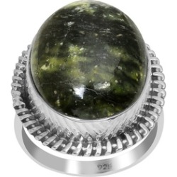 Orchid Jewelry 925 Sterling Silver 17 4/5 Carat Galaxy Jasper Ring