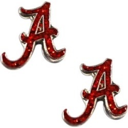 Sports Team Logo Glitter Post Stud Earring NCAA Charm Gift