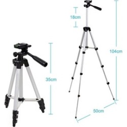 Professional Camera Tripod Stand Holder Mount for iPhone Samsung Cell Phone Bag