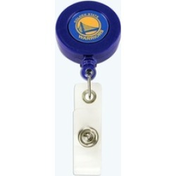 Sports Team Logo NBA Retractable Badge Reel Id Ticket Clip