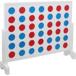 3 FT x 2 FT Giant 4 in Row Game Set with Carrying Case For Adults Kids