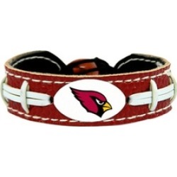 Sports Team Logo Team Color NFL Gamewear Leather Football Bracelet