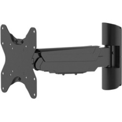 Monoprice Smooth Series Black Medium Full-Motion TV Wall Mount Bracket