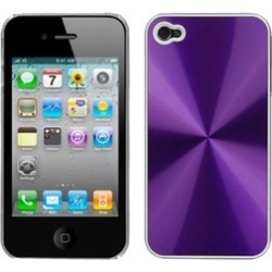 Insten Purple Cosmo Back Case For iPhone 4 4S