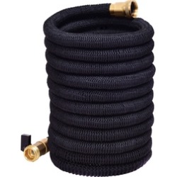 Costway 50FT Expanding Flexible Water Hose Pipe Home Garden Hose Watering Black