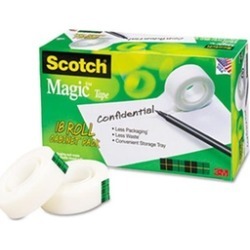 3M 810K18CP Magic Office Tape 18 Roll Cabinet Pack Bulk