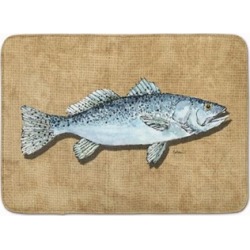 Carolines Treasures 8809CMT Speckled Trout Kitchen or Bath Mat