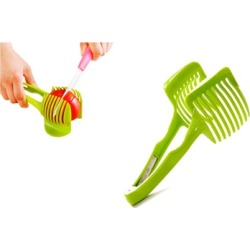 Food Lemon Vegetable Fruit Slicer Egg Peel Cutter Holder Kitchen