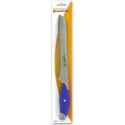 Bulk Buys OA610-12 12 1/2" Professional Bread Knife - Grey/Blue - Pack of 12