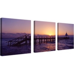 Preston 'Seascape' Canvas Art Set