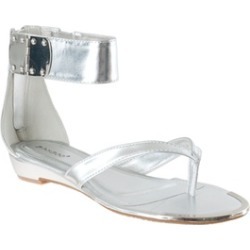 Riverberry Women's 'Lottie' Ankle Strap Sandals, Silver