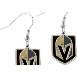 Sports Team Logo NHL Vegas Golden Knights Dangle Earring Charm
