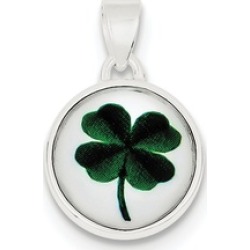 Sterling Silver 4 Leaf Clover Pendant