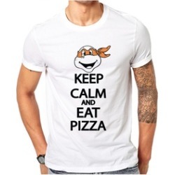 Keep Calm And Eat Pizza T-Shirt