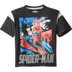 Uitez Marvel Spiderman with Pewter Sleeve Inserts Adult Tee