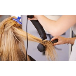 Women's Haircut and Style with Optional Foils at Kate at Lux Salon and Spa (Up to 47% Off)
