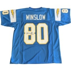 Autographed Kellen Winslow Custom Jersey