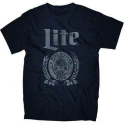 Shuqing Adult Miller Lite Navy Tee