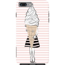 Designers Cases ArtsCase Ice Cream Girl for iPhone 7 / 7 Plus