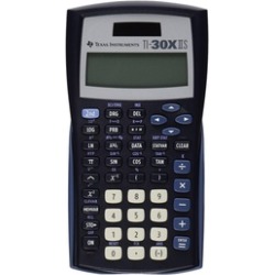 Texas Instruments TI-30X IIS 2-Line Scientific Calculator, Black