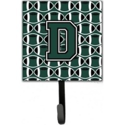 Carolines Treasures CJ1071-DSH4 Letter D Football Green & White Leash