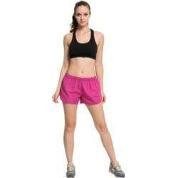 Women Sport Running Shorts Breathable Short Pants Material: polyester
