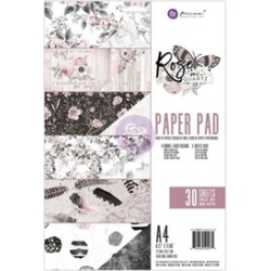 Prima Marketing 592974 Double - Sided Paper Pad A4 - Rose Quartz Pack of 30