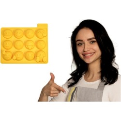 Mini Amazing 12 Different Emotions Emoji Ice Cube Tray