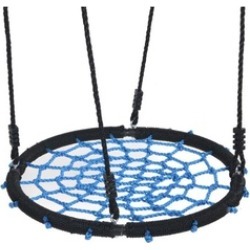 Spider Web Swing Nylon Rope Swivel Tree Net Assembled