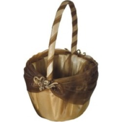 Weddingstar 6135 Bronze Elegance Flower Girl Basket