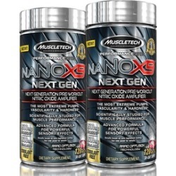 MuscleTech NaNOX9 Next Gen Stim-Free Pre-Workout Supplement (1- or 2-Pack)