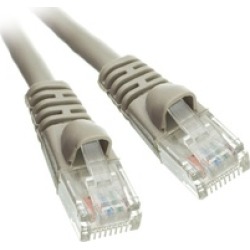CableWholesale 10X8-02150 Cat6 Gray Ethernet Patch Cable Snagless