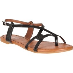 Riverberry Women's 'Morris' Openwork Patent Sandals, Black
