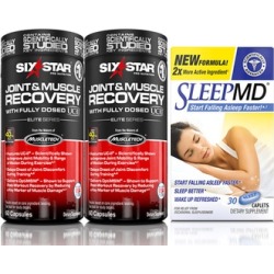 Six Star/MD Muscle Recovery and Joint Pain Relief Supplements (3-Pack)