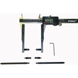 Central Tools CEN3K301 Drum & Rotor Adapter Kit Plus Caliper