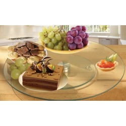 Tempered Glass Lazy Susan