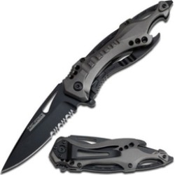 8" TAC Force Tactical Spring Assisted Folding Knife Blade