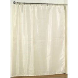 Carnation Home Fashions Polyester Extra Long Shower Curtain Liner