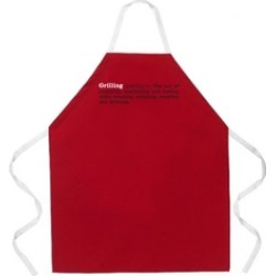 La Imprints Attitude Aprons Grill Definition