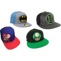 Comics Video Games Super Mario Green Lantern Batman Hat Cap