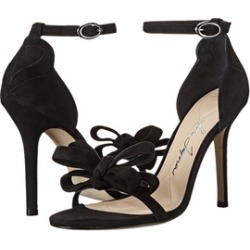 Isa Tapia Shelby Bow Open-Toe Stiletto Heels Sandals