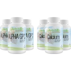 Lyfetrtion Alpha GPC Premium Nootropic & /or Calcium