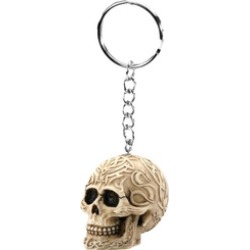 YTC SUMMIT 6235 Tribal Skull Key Chain - Set of 12 - C-24