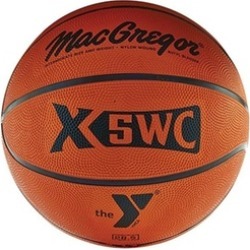 MacGregor 1334104 X5Wc Intermediate Basketball with YMCA Logo